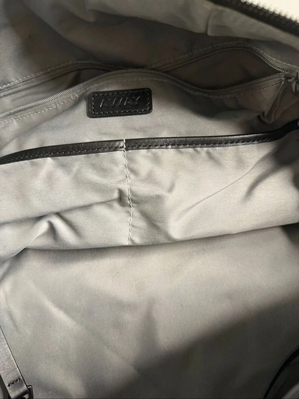 Away The Everywhere Sleek Grey Nylon Travel Carry On Bag
